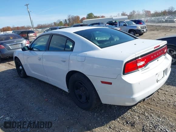 ✅ 2014 Dodge Charger Police • VIN: 2C3CDXAT0EH362405 • Lot: 43716806. Listed on IAAI with 118,544 mi. Free auction sales archive from the USA and detailed vehicle history report at DreamBid. Image 3.