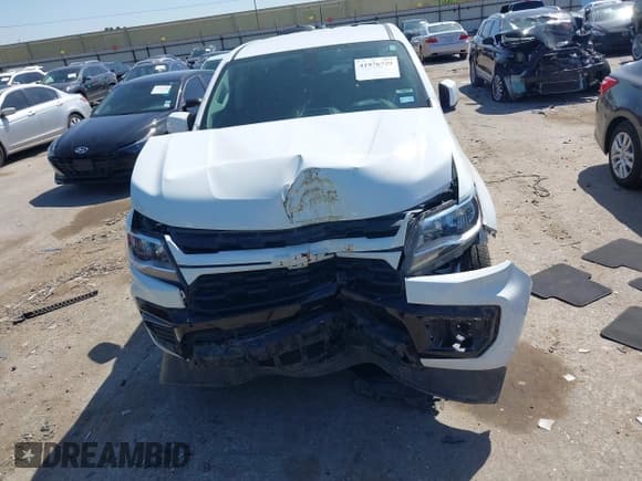 ✅ 2022 Chevrolet Colorado 2WD LT • VIN: 1GCGSCEA0N1313191 • Lot: 41976729. Listed on IAAI with 27,568 mi. Free auction sales archive from the USA and detailed vehicle history report at DreamBid. Image 12.
