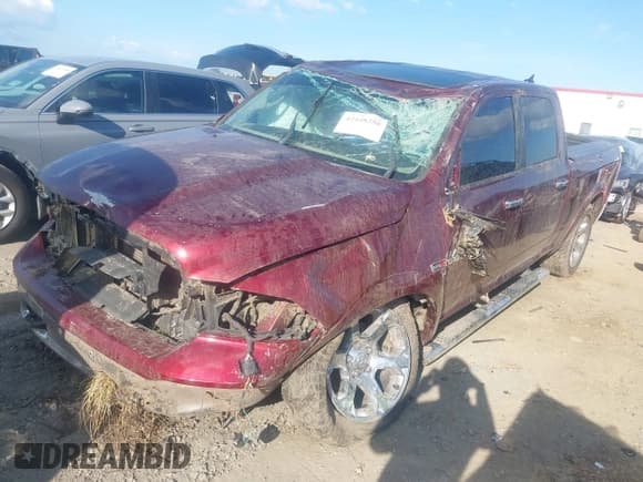 ✅ 2018 Ram 1500 Laramie • VIN: 1C6RR7VM8JS354184 • Lot: 42448250. Listed on IAAI with 132,652 mi. Free auction sales archive from the USA and detailed vehicle history report at DreamBid. Image 2.