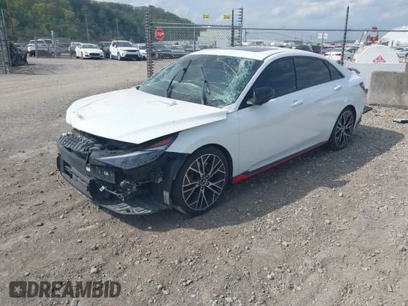 ✅ 2022 Hyundai Elantra • VIN: KMHLW4AK8NU007695 • Лот: 42146896. Опубликован ранее на IAAI с пробегом 57 563 миль. Бесплатный доступ к архиву аукционных продаж из США и подробный отчёт об истории автомобиля на DreamBid. Изображение 2.