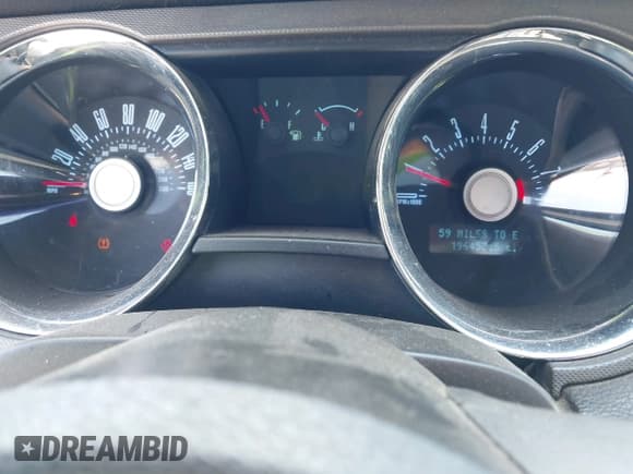 ✅ 2012 Ford Mustang V6 • VIN: 1ZVBP8AM4C5234747 • Lot: 43123966. Listed on IAAI with 196,457 mi. Free auction sales archive from the USA and detailed vehicle history report at DreamBid. Image 7.