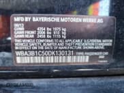 ✅ 2013 BMW 3 Series 320i • VIN: WBA3B1C50DK130131 • Lot: 93930765. Listed on Copart with 220,466 mi. Free auction sales archive from the USA and detailed vehicle history report at DreamBid. Image 12.