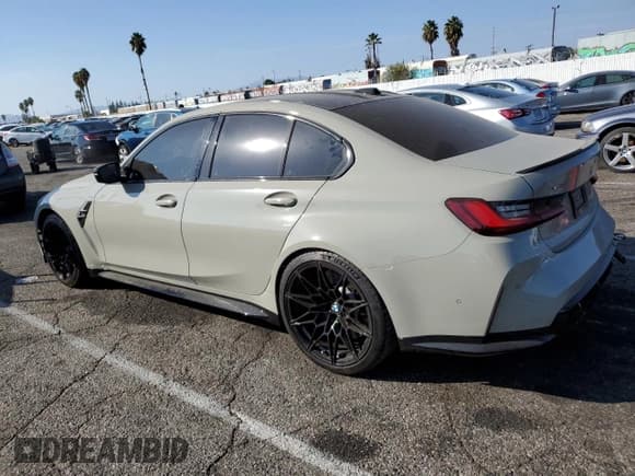 ✅ 2023 BMW M3 Competition xDrive • VIN: WBS43AY08PFP74466 • Lot: 74026213. Wystawiony na Copart z przebiegiem 3 883 mil. Bezpłatny archiwum sprzedaży aukcyjnych z USA i szczegółowy raport historii pojazdu na DreamBid. Zdjęcie 2.