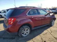 ✅ 2017 Chevrolet Equinox LT • VIN: 2GNALCEK5H1555038 • Lot: 91388955. Wystawiony na Copart z przebiegiem 94 308 mil. Bezpłatny archiwum sprzedaży aukcyjnych z USA i szczegółowy raport historii pojazdu na DreamBid. Zdjęcie 3.