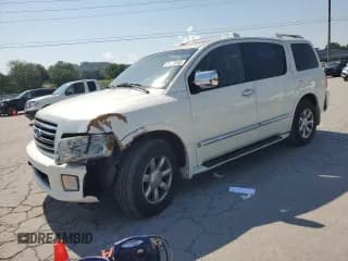 ✅ 2005 Infiniti QX56 • VIN: 5N3AA08C15N814042 • Lot: 61658055. Listed on Copart with 206,094 mi. Free auction sales archive from the USA and detailed vehicle history report at DreamBid. Image 1.