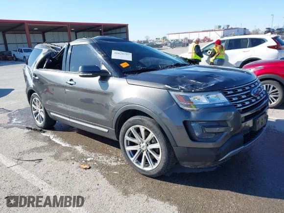 ✅ 2016 Ford Explorer Limited • VIN: 1FM5K8F8XGGA10253 • Lot: 41829757. Wystawiony na IAAI z przebiegiem 151 879 mil. Bezpłatny archiwum sprzedaży aukcyjnych z USA i szczegółowy raport historii pojazdu na DreamBid. Zdjęcie 1.