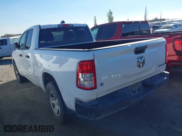 ✅ 2020 Ram 1500 Tradesman • VIN: 1C6RRFCG6LN361711 • Lot: 43687418. Listed on IAAI with 72,326 mi. Free auction sales archive from the USA and detailed vehicle history report at DreamBid. Image 3.