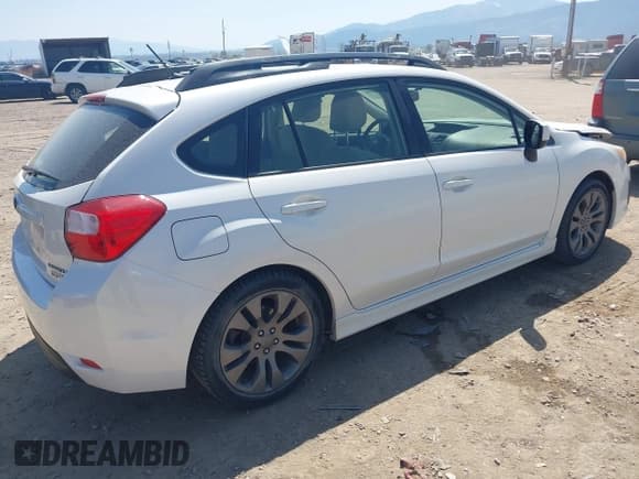 ✅ 2013 Subaru Impreza Special Sports Premium • VIN: JF1GPAL60DH827395 • Lot: 42159890. Listed on IAAI with 103,434 mi. Free auction sales archive from the USA and detailed vehicle history report at DreamBid. Image 4.