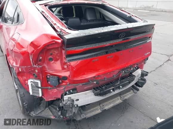 2024 Toyota Prius LE with VIN JTDACAAU0R3037645, listed as a IAAI auction lot 43323280 with 19,611 mi miles and . Bid and sale history available at DreamBid. Image 6.