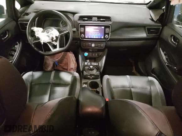 ✅ 2020 Nissan LEAF SL Plus • VIN: 1N4BZ1DP0LC304756 • Lot: 80491985. Listed on Copart with 47,172 mi. Free auction sales archive from the USA and detailed vehicle history report at DreamBid. Image 8.