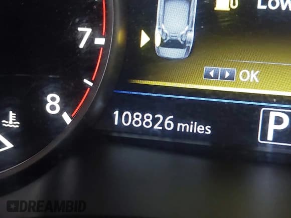 ✅ 2017 Nissan Maxima Platinum • VIN: 1N4AA6APXHC423507 • Lot: 41583159. Listed on IAAI with 108,826 mi. Free auction sales archive from the USA and detailed vehicle history report at DreamBid. Image 15.