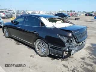 2014 Hyundai Equus Signature z VIN KMHGH4JH6EU076224, wystawiony jako IAAI lot #42031426 z przebiegiem 44 065 mil mil oraz . Historia ofert i sprzedaży dostępna na DreamBid. Obrazek 3.