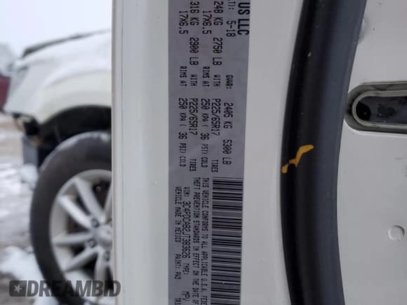 ✅ 2018 Dodge Journey SE • VIN: 3C4PDCAB2JT383626 • Lot: 92372645. Wystawiony na Copart z przebiegiem 136 653 mil. Bezpłatny archiwum sprzedaży aukcyjnych z USA i szczegółowy raport historii pojazdu na DreamBid. Zdjęcie 14.