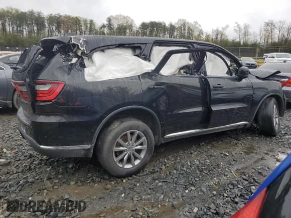 ✅ 2018 Dodge Durango SXT • VIN: 1C4RDJAG9JC346481 • Lot: 52132595. Listed on Copart with Not provided. Free auction sales archive from the USA and detailed vehicle history report at DreamBid. Image 3.