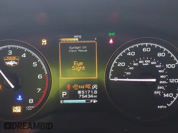 ✅ 2022 Subaru Forester Wilderness • VIN: JF2SKAMC2NH504783 • Lot: 43416288. Wystawiony na IAAI z przebiegiem 75 434 mil. Bezpłatny archiwum sprzedaży aukcyjnych z USA i szczegółowy raport historii pojazdu na DreamBid. Zdjęcie 7.