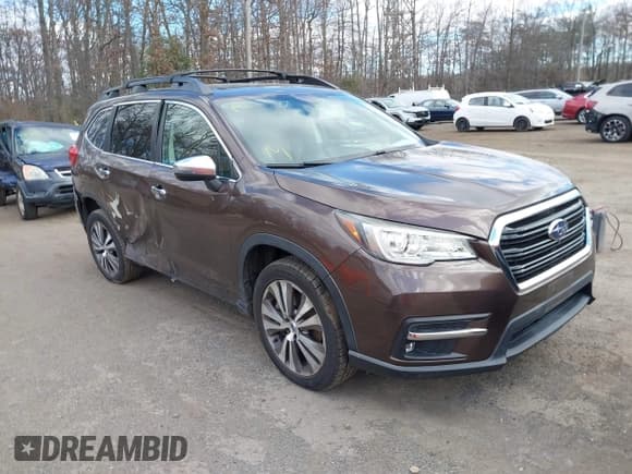 ✅ 2019 Subaru Ascent Touring • VIN: 4S4WMARDXK3434594 • Lot: 43795751. Listed on IAAI with 81,380 mi. Free auction sales archive from the USA and detailed vehicle history report at DreamBid. Image 1.