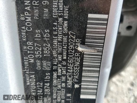 ✅ 2013 Hyundai Accent GLS • VIN: KMHCT4AE6DU290227 • Лот: 72024795. Опубликован ранее на Copart с пробегом 220 543 миль. Бесплатный доступ к архиву аукционных продаж из США и подробный отчёт об истории автомобиля на DreamBid. Изображение 12.