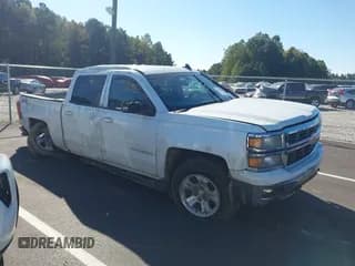 ✅ 2015 Chevrolet Silverado 1500 LT • VIN: 3GCUKREC8FG406972 • Lot: 43406080. Listed on IAAI with 143,634 mi. Free auction sales archive from the USA and detailed vehicle history report at DreamBid. Image 1.