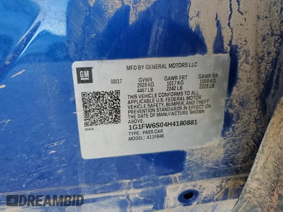 ✅ 2017 Chevrolet Bolt EV LT • VIN: 1G1FW6S04H4180881 • Lot: 84230204. Wystawiony na Copart z przebiegiem 64 290 mil. Bezpłatny archiwum sprzedaży aukcyjnych z USA i szczegółowy raport historii pojazdu na DreamBid. Zdjęcie 16.