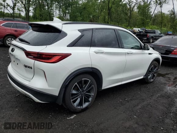 ✅ 2024 Infiniti QX50 Sport • VIN: 3PCAJ5FB9RF104735 • Lot: 57635385. Wystawiony na Copart z przebiegiem 23 329 mil. Bezpłatny archiwum sprzedaży aukcyjnych z USA i szczegółowy raport historii pojazdu na DreamBid. Zdjęcie 3.