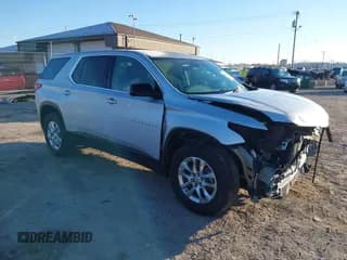 ✅ 2020 Chevrolet Traverse LS • VIN: 1GNERFKW8LJ183041 • Lot: 43564661. Listed on IAAI with 161,391 mi. Free auction sales archive from the USA and detailed vehicle history report at DreamBid. Image 1.