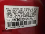 ✅ 2008 Honda Fit • VIN: JHMGD38468S067549 • Lot: 52233615. Listed on Copart with 229,311 mi. Free auction sales archive from the USA and detailed vehicle history report at DreamBid. Image 12.