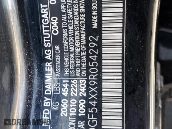 ✅ 2009 Mercedes-Benz C 300 Sport • VIN: WDDGF54XX9R054292 • Lot: 81663795. Listed on Copart with 156,924 mi. Free auction sales archive from the USA and detailed vehicle history report at DreamBid. Image 13.