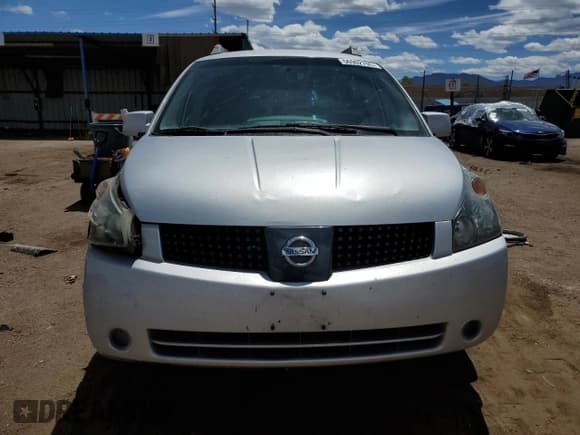 ✅ 2005 Nissan Quest • VIN: 5N1BV28UX5N119337 • Lot: 56902795. Listed on Copart with Not provided. Free auction sales archive from the USA and detailed vehicle history report at DreamBid. Image 5.