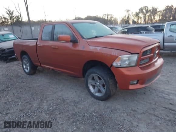 ✅ 2010 Dodge 1500 SLT • VIN: 1D7RV1GT0AS193809 • Lot: 43669414. Listed on IAAI with 218,063 mi. Free auction sales archive from the USA and detailed vehicle history report at DreamBid. Image 1.