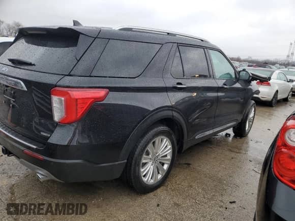 2023 Ford Explorer Limited with VIN 1FM5K8FW7PNA00256, listed as a Copart auction lot 86546354 with Not provided miles and Salvage title. Bid and sale history available at DreamBid. Image 3.