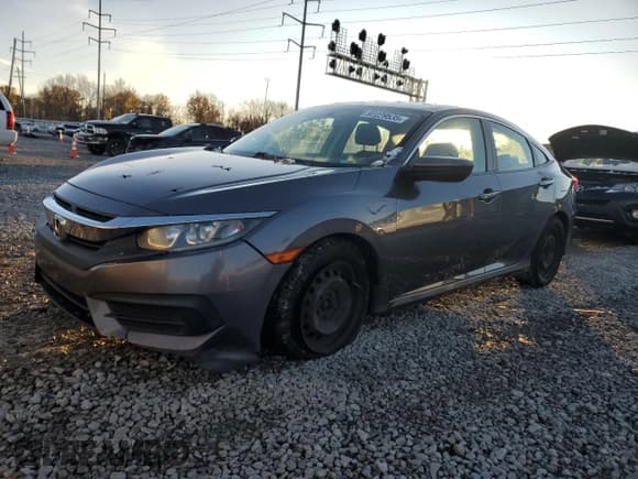 ✅ 2016 Honda Civic LX • VIN: 19XFC2F59GE020913 • Lot: 92229535. Listed on Copart with 124,976 mi. Free auction sales archive from the USA and detailed vehicle history report at DreamBid. Image 1.