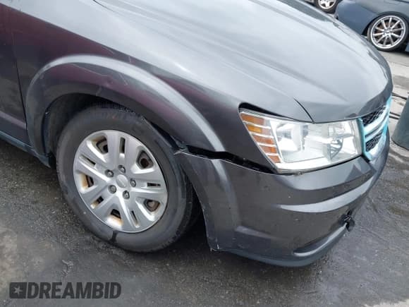 ✅ 2018 Dodge Journey SE • VIN: 3C4PDCAB7JT498724 • Lot: 42880518. Listed on IAAI with 118,411 mi. Free auction sales archive from the USA and detailed vehicle history report at DreamBid. Image 6.