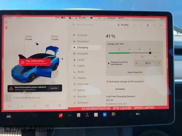 ✅ 2023 Tesla Model 3 Long Range • VIN: 5YJ3E1EB0PF620745 • Lot: 42010603. Wystawiony na IAAI z przebiegiem 39 846 mil. Bezpłatny archiwum sprzedaży aukcyjnych z USA i szczegółowy raport historii pojazdu na DreamBid. Zdjęcie 18.