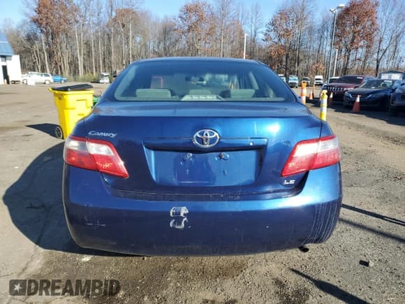 ✅ 2007 Toyota Camry LE • VIN: 4T1BE46K37U024625 • Lot: 93494845. Listed on Copart with 135,116 mi. Free auction sales archive from the USA and detailed vehicle history report at DreamBid. Image 6.