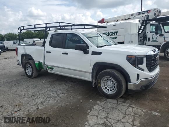 ✅ 2022 GMC Sierra 1500 Pro • VIN: 1GTRHAEK4NZ544455 • Lot: 59938465. Wystawiony na Copart z przebiegiem 92 134 mil. Bezpłatny archiwum sprzedaży aukcyjnych z USA i szczegółowy raport historii pojazdu na DreamBid. Zdjęcie 4.