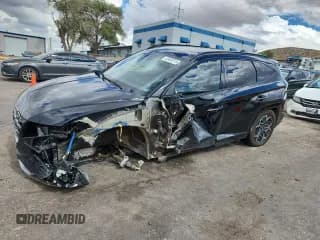 ✅ 2024 Hyundai Tucson N Line • VIN: KM8JFCD14RU171391 • Lot: 82465015. Wystawiony na Copart z przebiegiem 11 395 mil. Bezpłatny archiwum sprzedaży aukcyjnych z USA i szczegółowy raport historii pojazdu na DreamBid. Zdjęcie 1.