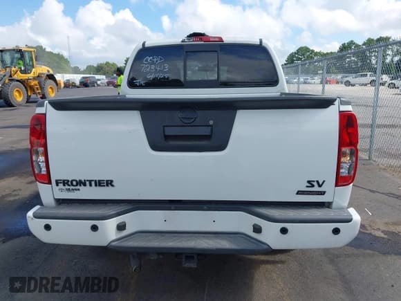 ✅ 2021 Nissan Frontier SV • VIN: 1N6ED0EA9MN723413 • Lot: 42730072. Listed on IAAI with 63,182 mi. Free auction sales archive from the USA and detailed vehicle history report at DreamBid. Image 16.