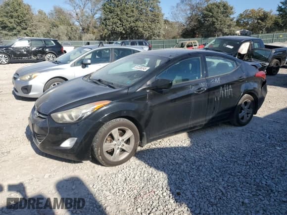 ✅ 2013 Hyundai Elantra GLS • VIN: KMHDH4AE5DU885785 • Lot: 87238345. Listed on Copart with 153,114 mi. Free auction sales archive from the USA and detailed vehicle history report at DreamBid. Image 1.