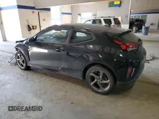 2019 Hyundai Veloster 2.0 z VIN KMHTG6AF2KU006517, wystawiony jako Copart lot #81296274 z przebiegiem 83 236 mil mil oraz Szkoda całkowita • Salvage title. Historia ofert i sprzedaży dostępna na DreamBid. Obrazek 2.