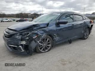 ✅ 2019 Honda Civic EX • VIN: 19XFC1F38KE016532 • Lot: 92072995. Listed on Copart with 68,766 mi. Free auction sales archive from the USA and detailed vehicle history report at DreamBid. Image 1.