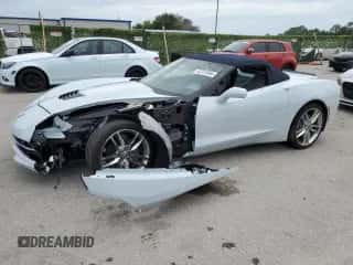 2019 Chevrolet Corvette 2LT z VIN 1G1YD3D77K5109327, wystawiony jako Copart lot #62722504 z przebiegiem 30 513 mil mil oraz Szkoda całkowita • Salvage title. Historia ofert i sprzedaży dostępna na DreamBid. Obrazek 1.
