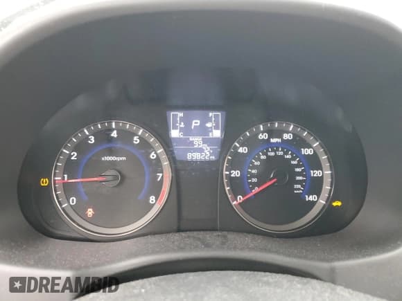 ✅ 2016 Hyundai Accent SE • VIN: KMHCT4AE3GU971630 • Лот: 73111334. Опубликован ранее на Copart с пробегом 89 822 миль. Бесплатный доступ к архиву аукционных продаж из США и подробный отчёт об истории автомобиля на DreamBid. Изображение 9.