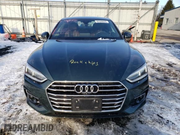 ✅ 2018 Audi A5 Prestige • VIN: WAURNAF54JA015305 • Lot: 42246635. Listed on Copart with 26,641 mi. Free auction sales archive from the USA and detailed vehicle history report at DreamBid. Image 5.