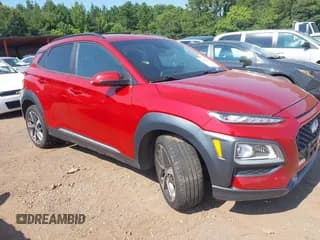 ✅ 2021 Hyundai Kona Limited • VIN: KM8K3CA55MU732856 • Лот: 42670658. Опубликован ранее на IAAI с пробегом 107 558 миль. Бесплатный доступ к архиву аукционных продаж из США и подробный отчёт об истории автомобиля на DreamBid. Изображение 1.