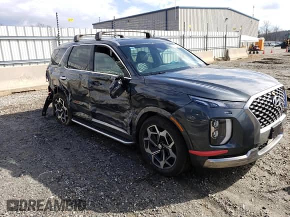 2022 Hyundai Palisade Calligraphy с VIN KM8R7DHEXNU407264, выставлен на аукционе Copart как лот 44373914 с пробегом 21 273 миль миль и Списание • Salvage title. История ставок и продаж доступна на DreamBid. Изображение 4.