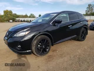 ✅ 2022 Nissan Murano SV • VIN: 5N1AZ2BS0NC111332 • Лот: 80026035. Опубликован ранее на Copart с пробегом 36 835 миль. Бесплатный доступ к архиву аукционных продаж из США и подробный отчёт об истории автомобиля на DreamBid. Изображение 1.