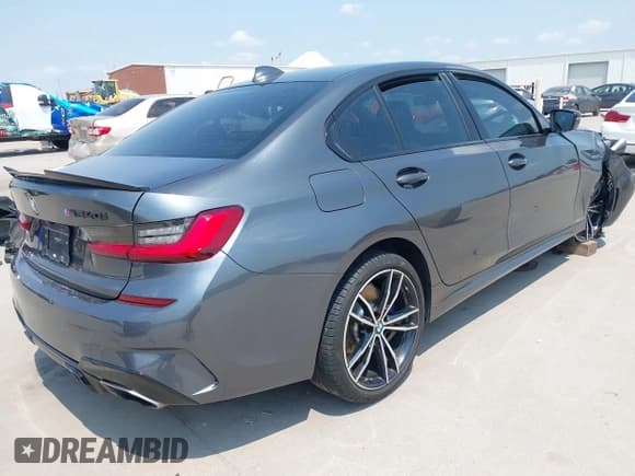 ✅ 2020 BMW 3 Series M340i • VIN: WBA5U7C04LFH57080 • Лот: 43094635. Опубликован ранее на IAAI с пробегом 49 535 миль. Бесплатный доступ к архиву аукционных продаж из США и подробный отчёт об истории автомобиля на DreamBid. Изображение 4.