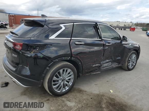 ✅ 2024 Infiniti QX50 Luxe • VIN: 3PCAJ5BA9RF109558 • Lot: 45926985. Listed on Copart with 15,191 mi. Free auction sales archive from the USA and detailed vehicle history report at DreamBid. Image 3.