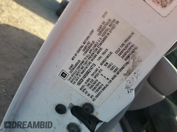 ✅ 1999 Chevrolet S-10 LS • VIN: 1GCCS14X5XK214713 • Lot: 46739065. Listed on Copart with 219,707 mi. Free auction sales archive from the USA and detailed vehicle history report at DreamBid. Image 12.