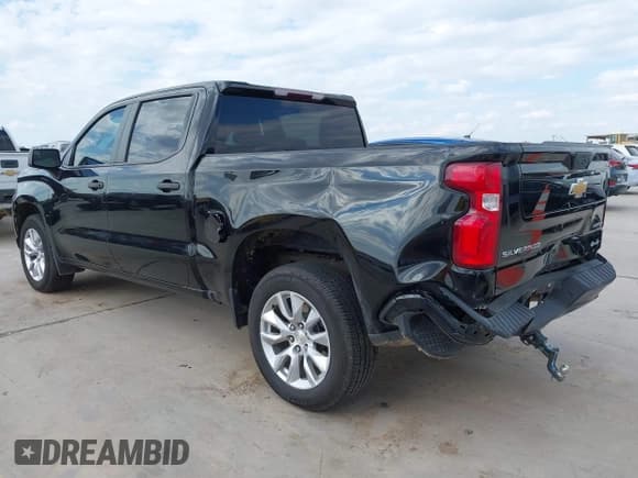 ✅ 2021 Chevrolet Silverado 1500 Custom • VIN: 3GCPWBEK3MG322748 • Лот: 43221387. Опубликован ранее на IAAI с пробегом 115 365 миль. Бесплатный доступ к архиву аукционных продаж из США и подробный отчёт об истории автомобиля на DreamBid. Изображение 3.